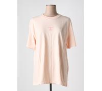 superdry tee-shirts et débardeurs femme de couleur rose 40