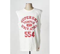 superdry tee-shirts et débardeurs homme de couleur blanc L