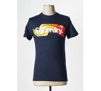superdry tee-shirts et débardeurs homme de couleur bleu XS