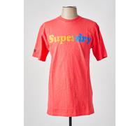 superdry tee-shirts et débardeurs homme de couleur rouge M