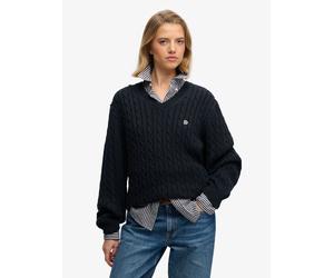 Superdry Tire-câble surdimensionné en col en V