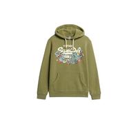 Superdry Tokyo Vl Graphic Hoodie Vert L Homme