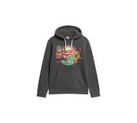 Superdry Sweat-shirt 'Tokyo' mastic / sapin / rouge carmin / noir, Taille M