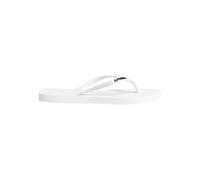 Superdry Tongs classiques vintage pour femme, blanc, taille S UE
