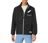Superdry Track Cagoule Veste, Noir, M Homme