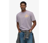 Superdry - Trade Tools Oversized Tee - T-shirt homme Brassica Lilac - M