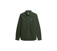 Superdry Trailsman Flannel Shirt, Vert, XL Homme