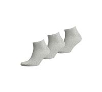 Superdry Trainer Sock Lot de 3 Chaussettes, Grey Marl Multipack, XS/S Homme
