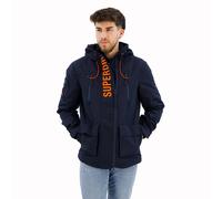 Superdry Ultimate EMB Windbreaker JKT A2 Wind Family, Bleu Marine (Eclipse Navy), XXL Homme