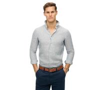 Superdry Vacation Linen Long Sleeve Shirt M