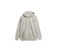 Superdry Veste à capuche Athletic Essential pour femme, grande taille, Gris mélangé, 42