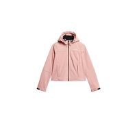 Superdry Veste à capuche Softshell Trekker pour femme, Rose pâle vintage, 40