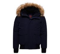 Superdry Everest Bomber Veste, Nordic Chrome Navy, L Hommes