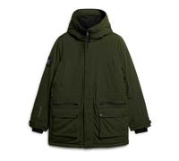 Superdry Parka rembourrée City Homme à capuche vert kaki S