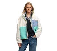 Polaire femme Superdry Colour Block Blanc L