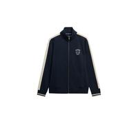Superdry Veste de survêtement 'Athletic Club' marine / blanc cassé, Taille S