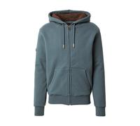 Superdry Veste de survêtement 'BORG' gris basalte, Taille XL