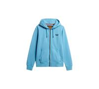 Superdry Veste de survêtement 'Essential' bleu clair, Taille M