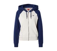 Superdry Veste de survêtement 'Essential' bleu marine / blanc, Taille XS