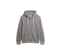 Superdry Veste de survêtement 'Essential' gris, Taille L