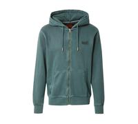 Superdry Veste de survêtement 'Essential' vert foncé, Taille M
