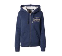 Superdry Veste de survêtement 'Luxe' marine / jaune clair, Taille XL