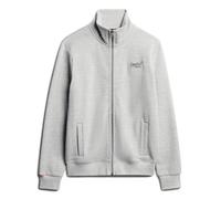 Superdry Veste de Sweat Homme - Essentiel Logo Track Top , Col Montant, Logo