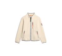 Superdry Sweat Outdoor Full Zip Fleece 39e Ecru M