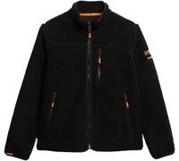Superdry Veste en polaire orange / noir, Taille XS