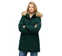 Parka en fausse fourrure femme Superdry Everest Vert S