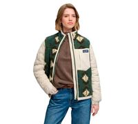 Superdry - Fleece Onion Quilt Hybrid - Polaire femme Khaki Aztec - UK 12 - M