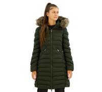 Superdry Veste Fuji en fausse fourrure verte XS Femme