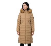 Superdry Doudoune longue femme Fuji Beige Taille M
