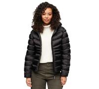 Superdry Veste à capuche Fuji Quilt Padded Noir pur Femme M