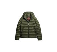 Superdry Veste matelassée pour homme, Vert mousse foncé, M