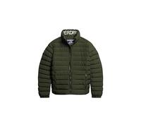 Superdry Veste matelassée, Vert Mousse foncé, XXL Homme