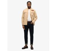 Superdry Veste mi-saison beige / rouge / noir, Taille M