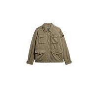 Superdry Veste mi-saison cognac / olive / noir / blanc, Taille L