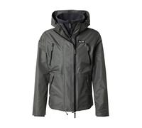 Superdry Veste mi-saison gris foncé, Taille XL
