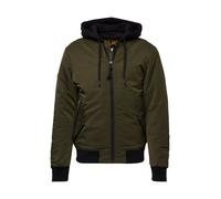 Superdry Veste mi-saison 'MA1' vert foncé / noir, Taille S