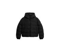 Veste à capuche Superdry Sports Puffer noire femme - S