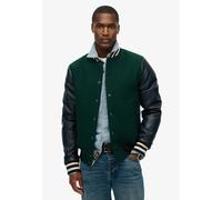 Superdry Veste mi-saison sapin / noir / blanc cassé, Taille S