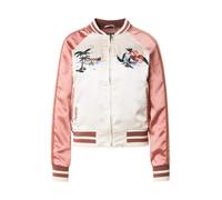 Superdry Veste mi-saison 'SUIKAJAN' bleu clair / jaune clair / rose ancienne / blanc, Taille S