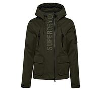 Superdry W5011154A Veste coupe-vent en microfibre pour femme (as3, alpha, m, regular, LO3/SURPLUS GOODS OLIVE), LO3/SURPLUS GOODS OLIVE, M