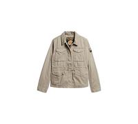 Superdry Veste Militaire M65, Vintage-Kaki, 38 Femme