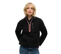 Superdry Veste de survêtement 1/2 zip Outdoor Femme Noir Taille S