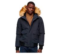 Superdry Blouson Everest Hooded L6T à capuche Homme Bleu L