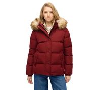 Superdry Doudoune Everest 5 Baffle Rouge L Femme