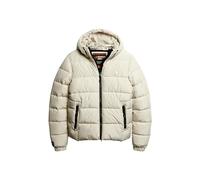 Superdry Veste Puffr à capuche pour homme et bébé, Beige pélican, XXL