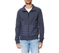 Superdry Veste Souple et collée Shell, Eclipse Navy, L Homme